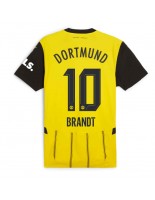 Moške Nogometnih dresov Borussia Dortmund Julian Brandt #10 Domači 2024-25 Kratki rokavi